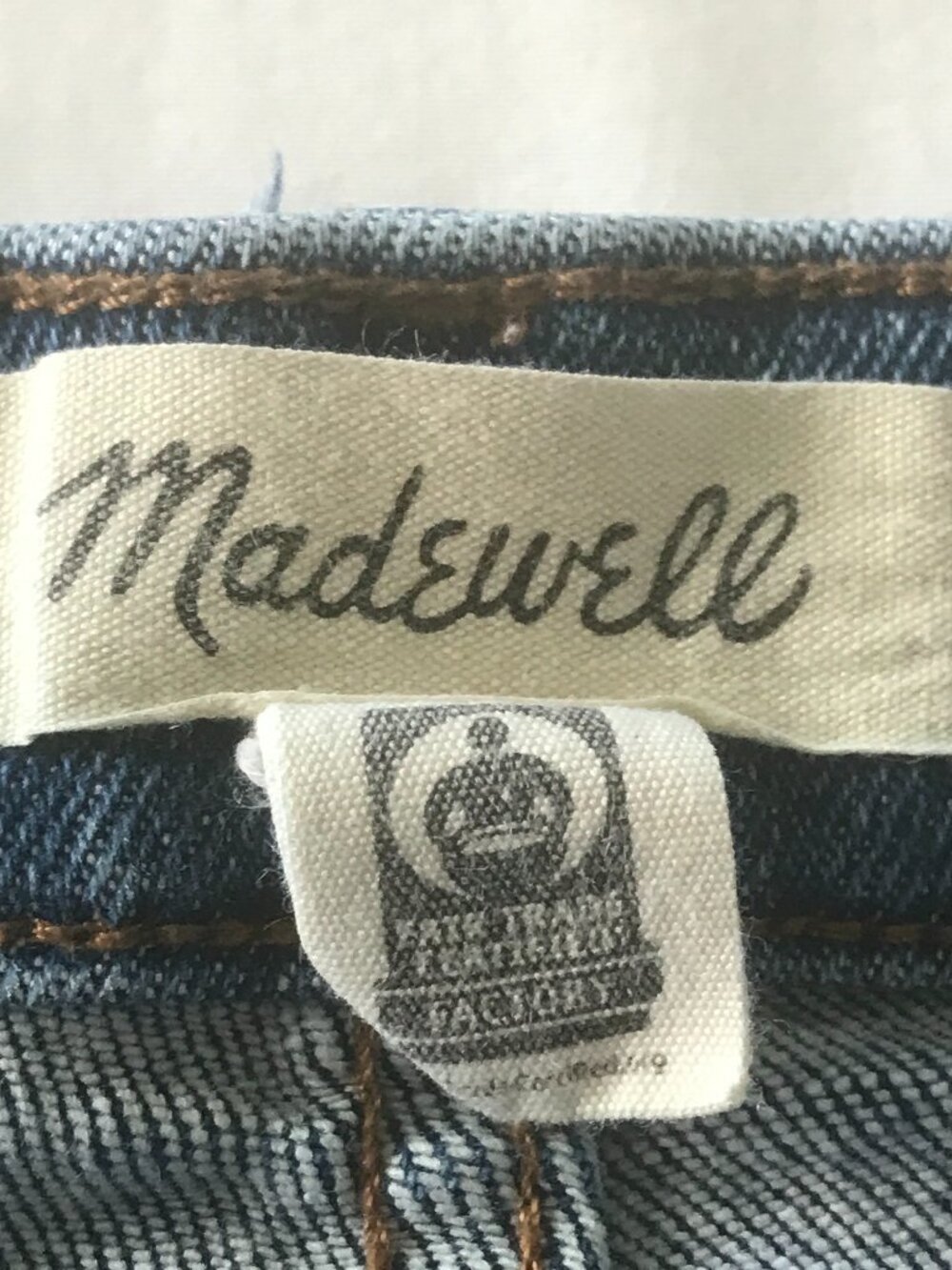 Madewell The Perfect Vintage Jeans Women 24 Blue Medium Wash Stretch Sculpting - Picture 3 of 13
